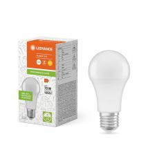 Ledvance E27 LED Lampe Recycled Plastic 10W wie 75W warmweißes Licht 2700K - weiß mattierte Glühbirne